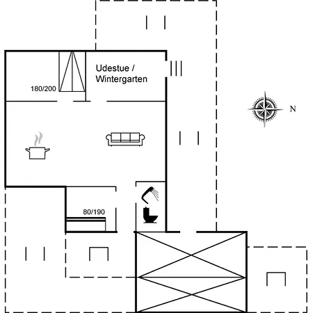 Gravers - 300m From The Sea By Interhome Nedre Lysabild