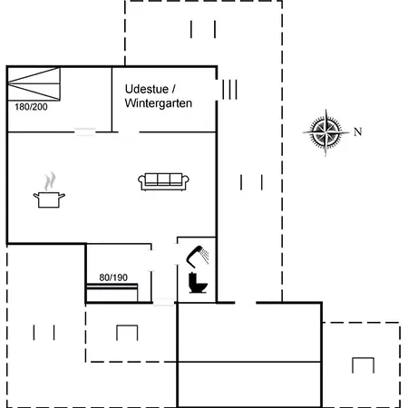 Gravers - 300m From The Sea By Interhome Nedre Lysabild