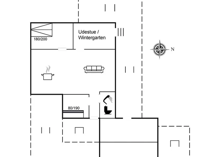 Gravers - 300m From The Sea By Interhome Nedre Lysabild